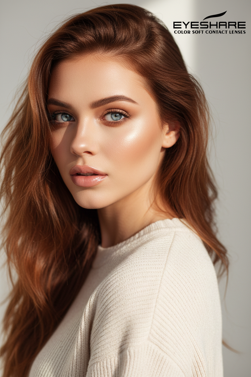 Influenceuse avec logo Eyeshare